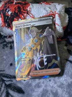 Pokemon TCG Boss's Orders Trainer Full Art Holo Rare Card 248/193 - Image 1