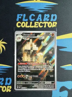 Pokemon TCG Garganacl Paradox Rift Illustration Rare Card 202/182 - Image 1