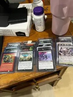 magic the gathering mixed card lot - Image 1