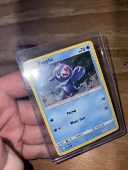 Popplio 39/149 Cosmos holo Pokemon Card (Sun & Moon Base Set) LP - Image 3