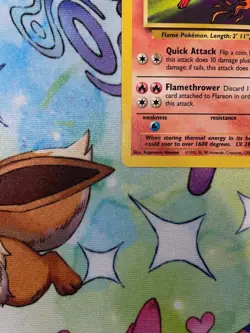 Flareon 19/64 – Jungle – Non‑Holo Rare – WOTC 1999 – Vintage Pokemon Card - LP - Image 2
