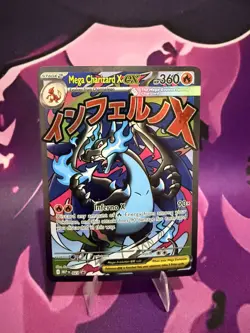 Mega Charizard X ex #MEP023 Black Star Promo card MINT - Image 1