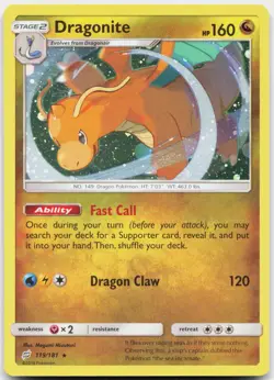 Dragonite 119/181 Holo Promo Miscellaneous Cards & Products Pokemon Near Mint - Image 1