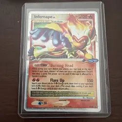 Infernape LV.X DP10 Diamond and Pearl Promo Holo - 2007 Pokemon - Image 1