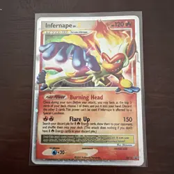 Infernape LV.X DP10 Diamond and Pearl Promo Holo - 2007 Pokemon - Image 2