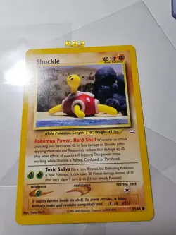Pokemon TCG | Shuckle 51/64 | Neo Revelation Set (2001) | Vintage - Image 3