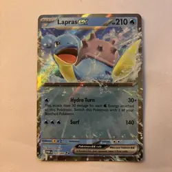 Lapras ex 022/088 Perfect Order NM Double Rare Holo Pokemon TCG - Image 1