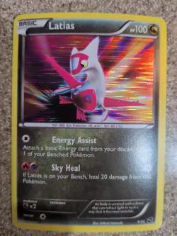 Latias 9/20 Pokemon Black & White: Dragon Vault Holo NM - Image 1