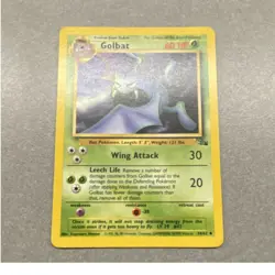 Wizards of the Coast TCG Fossil Golbat 34/62 Uncommon EN 60 HP Unlimited - Image 1