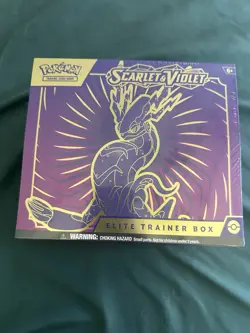 Nintendo Pokemon TCG Scarlet & Violet Elite Trainer Box - 9 Packs 820650853418 - Image 1