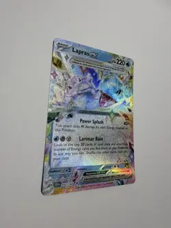 Lapras ex 032/142 Sv07 Stellar Crown Holo Double Rare 220 NM Pokemon TCG - Image 3