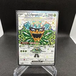 Teal Mask Ogerpon ex 190/167 Ultra Rare Twilight Masquerade Pokemon Near Mint - Image 1