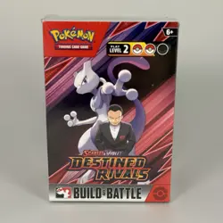 Pokemon Destined Rivals Lot 7 Sleeved Booster Packs + Build & Battle Box - Image 2