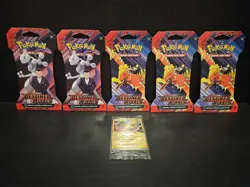 5x Pokemon TCG Scarlet & Violet Destined Rivals Sleeved Packs BRAND NEW + More - Image 1