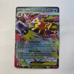 2026 Pokemon TCG Perfect Order Mega Starmie Ex 021/088 Super Rare Near Mint - Image 2