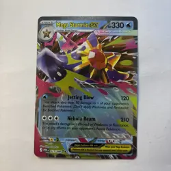 2026 Pokemon TCG Perfect Order Mega Starmie Ex 021/088 Super Rare Near Mint - Image 3