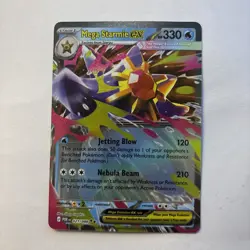 2026 Pokemon TCG Perfect Order Mega Starmie Ex 021/088 Super Rare Near Mint - Image 5