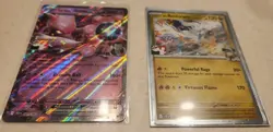 081/182 Team Rocket's Mewtwo ex Pokemon TCG Prize Pack Series 8 Stamped Destined - Image 1