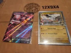 081/182 Team Rocket's Mewtwo ex Pokemon TCG Prize Pack Series 8 Stamped Destined - Image 2
