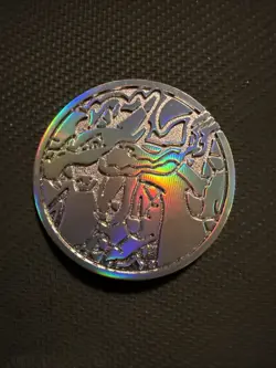 Mega Charizard X ex UPC Metal Coin - Pokemon - Image 1