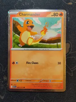 Charmander 020/217 Ascended Heroes Cosmo Holo Promo Pokemon TCG NM - Image 1