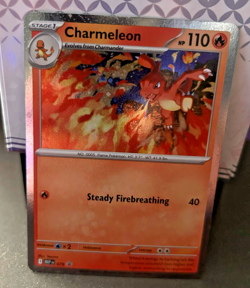 Pokemon Charmeleon Cosmo Holo Promo Chaos Rising 079 - Pack Fresh - Image 1