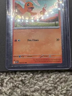 Charmander 020/217 Ascended Heroes Promo Cosmos Holo Pokemon TCG Basic 70 HP - Image 2