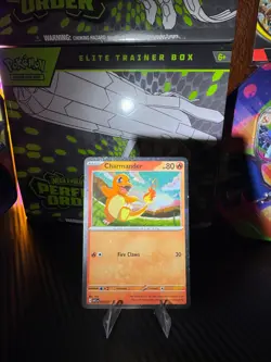 Pokemon TCG Charmander Cosmos Holo Promo 020/217 Ascended Heroes - Image 1