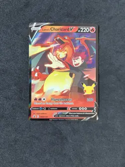 Lance's Charizard V SWSH133 Pokemon Sword & Shield Black Star Promo NM - Image 1