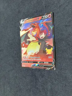Lance's Charizard V SWSH133 Pokemon Sword & Shield Black Star Promo NM - Image 2