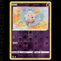Swirlix 083/195 Swsh12: Silver Tempest - Reverse Holo - Common - Pokemon TCG - Image 1