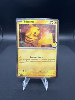 Pikachu Pokemon Day 2026 051/162 30th Anniversary Promo Pokemon TCG - Image 1