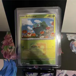 The Pokemon Company Pokemon TCG Bulbasaur 001/132 ME01 Reverse Holo EN 2025 80HP - Image 1