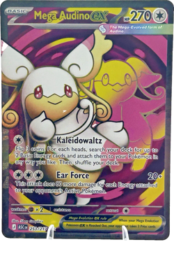 Pokemon Ascended Heroes Mega Audino EX Full Art 253/217 English - Image 1