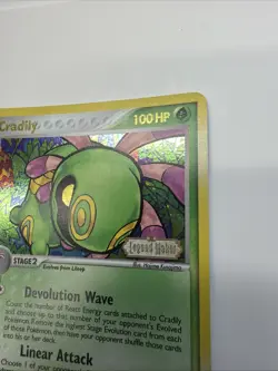 Cradily 3/92 Reverse Holo Stamped Legend Maker Pokemon 2006 NM - Image 4