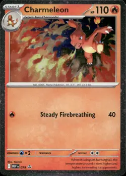 Charmeleon MEP 079 - NM Pokemon Mega Evolution Chaos Rising Holo Promo - Image 1