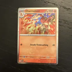 Charmeleon MEP 079 - NM Pokemon Mega Evolution Chaos Rising Holo Promo - Image 1
