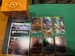Disney Lorcana Wilds Unknown Prerelease Promo Set + Postcard Set - Image 1