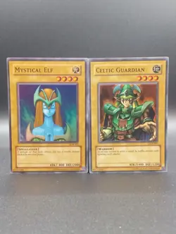Yu-Gi-Oh | Celtic Guardian LOB-007, Mystical Elf LOB-062 - Image 1