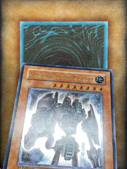 Yugioh Ancient Gear Golem TLM-EN006 Ultimate Rare 1st Ed NM - Image 2