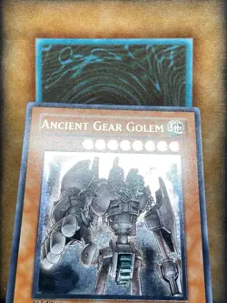 Yugioh Ancient Gear Golem TLM-EN006 Ultimate Rare 1st Ed NM - Image 4