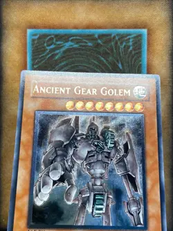 Yugioh Ancient Gear Golem TLM-EN006 Ultimate Rare 1st Ed NM - Image 5