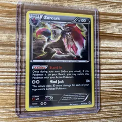 Zoroark 91/162 Promo Cosmos Holo Rare Pokemon XY Breakthrough 2015 LP-NM - Image 1