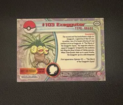 2000 Topps Chrome Pokemon Exeggutor #103 TV Animation Edition Holo LP Vintage - Image 2