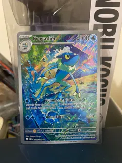 Frogadier 89/86 IR Pokemon TCG Chaos Rising Illustration Rare NM- FRESH Pull - Image 1