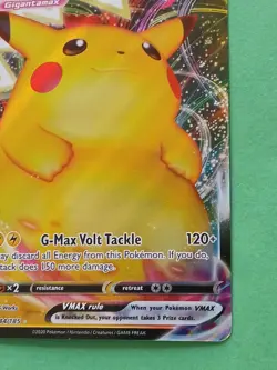 Pokemon Sword & Shield Vivid Voltage Pikachu vmax 044/185 Ultra Rare - Image 4