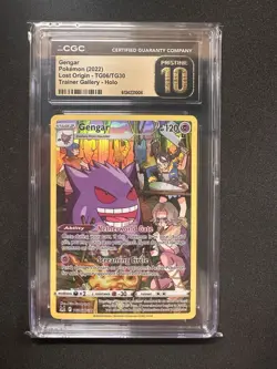 Pokemon Gengar Trainer Gallery Lost Origin TG06/TG30 CGC 10 Pristine - Image 1