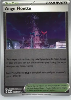 Ange Floette 075/086 Uncommon ME04: Chaos Rising Pokemon Reverse Holo Near Mint - Image 1