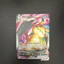 Mimikyu VMAX Pokemon Brilliant Stars 069/172 Full Art Ultra Rare NM - Image 1