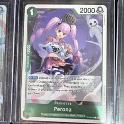 One Piece Perona OP09-034 R alternative Foil Mint Lot Bulk Set English Japanese - Image 3